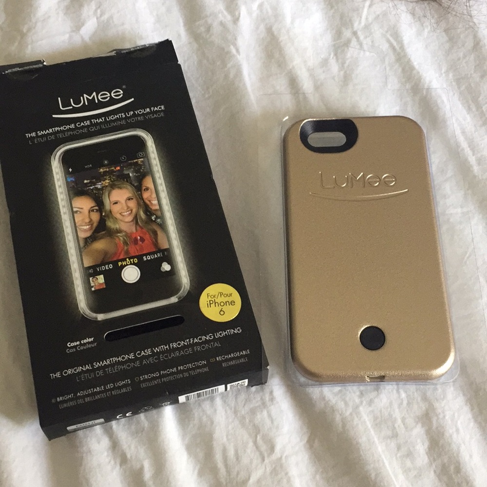 LuMee Selfie Light phone case